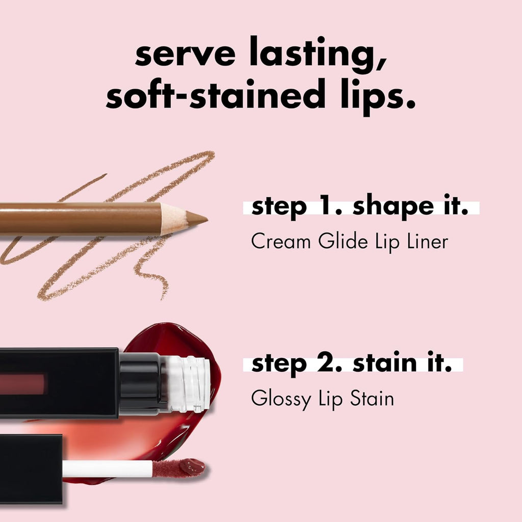 e.l.f. Glossy Lip Stain | Rosa Rizzin'