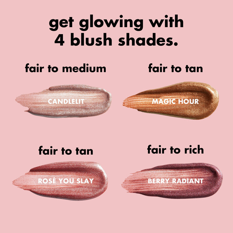e.l.f. Halo Glow Beauty Wand Blush | Candelit