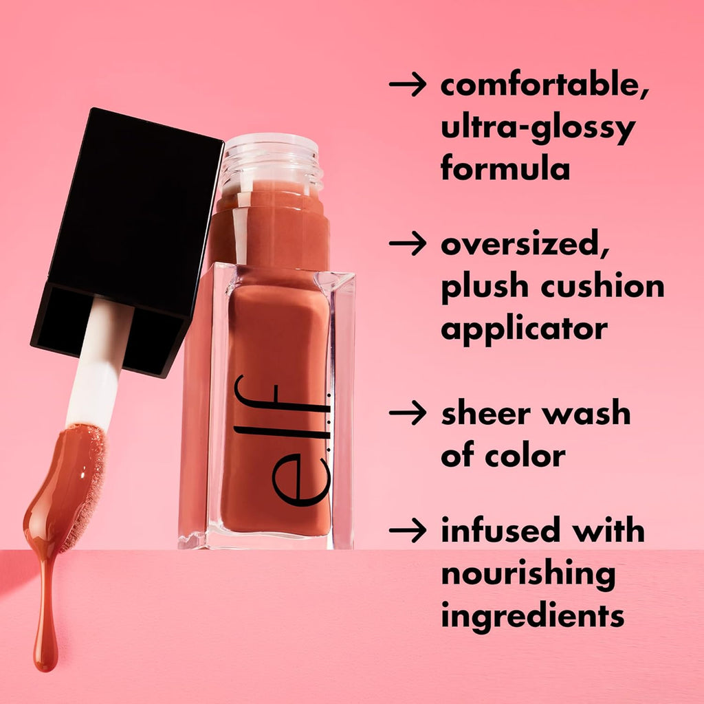 e.l.f. Glow Reviver Lip Oil | It's Giving Guava