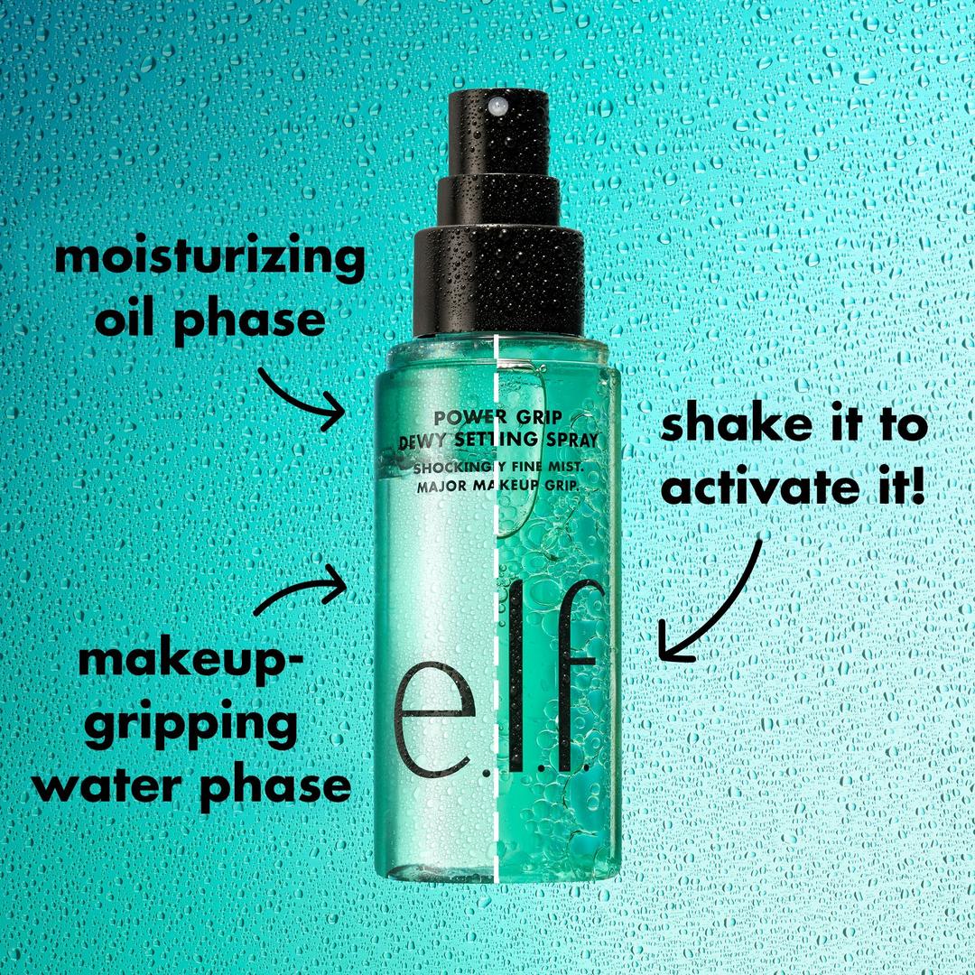 e.l.f. Power Grip Dewy Setting Spray 2.7 oz / 80 ml