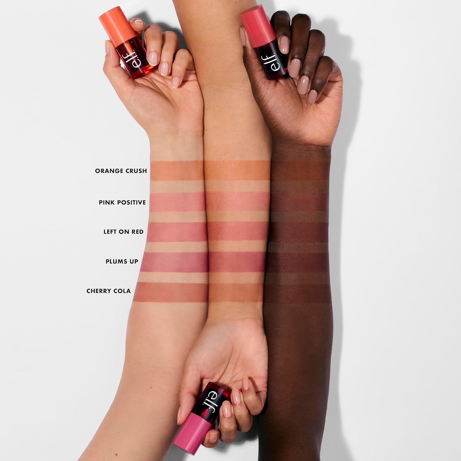 e.l.f. Sheer For It Blush Lip + Cheek Tint | Plums Up