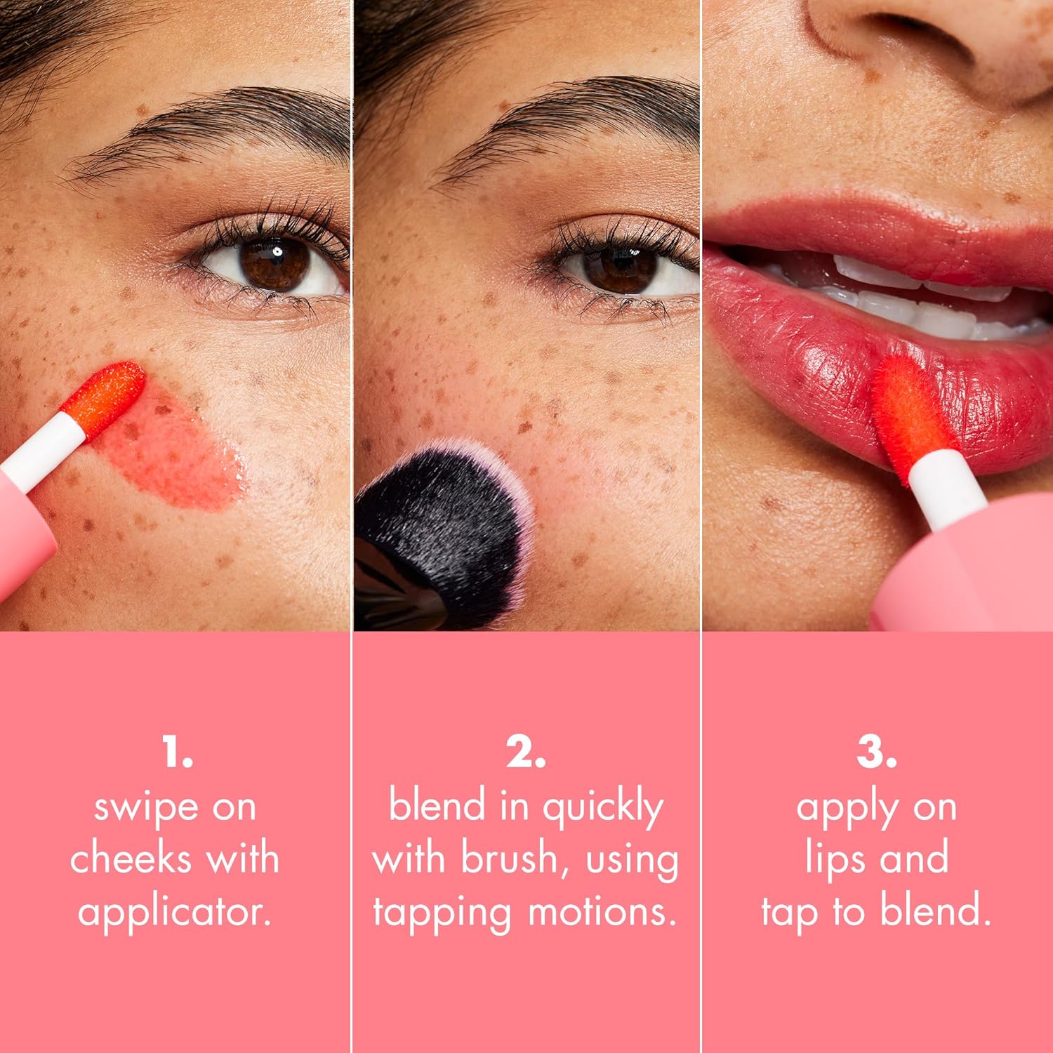 e.l.f. Sheer For It Blush Lip + Cheek Tint | Plums Up