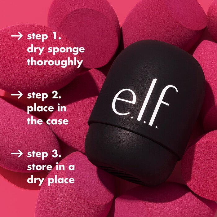 e.l.f. Safe Travels Face Sponge Case