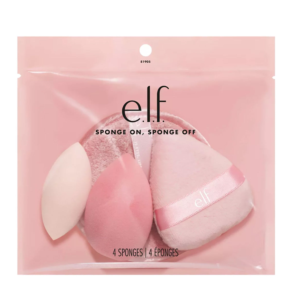 e.l.f. Sponge On, Sponge Off 4 Sponge Set
