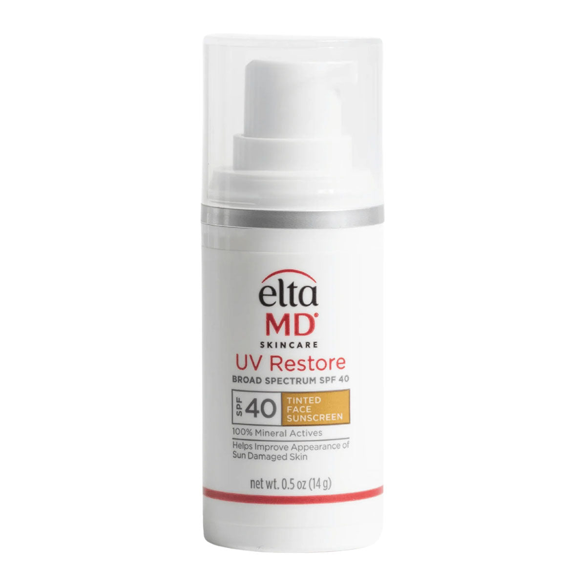 EltaMD UV Restore Broad-Spectrum SPF 40 Tinted Mini Size 0.5 oz / 14 g
