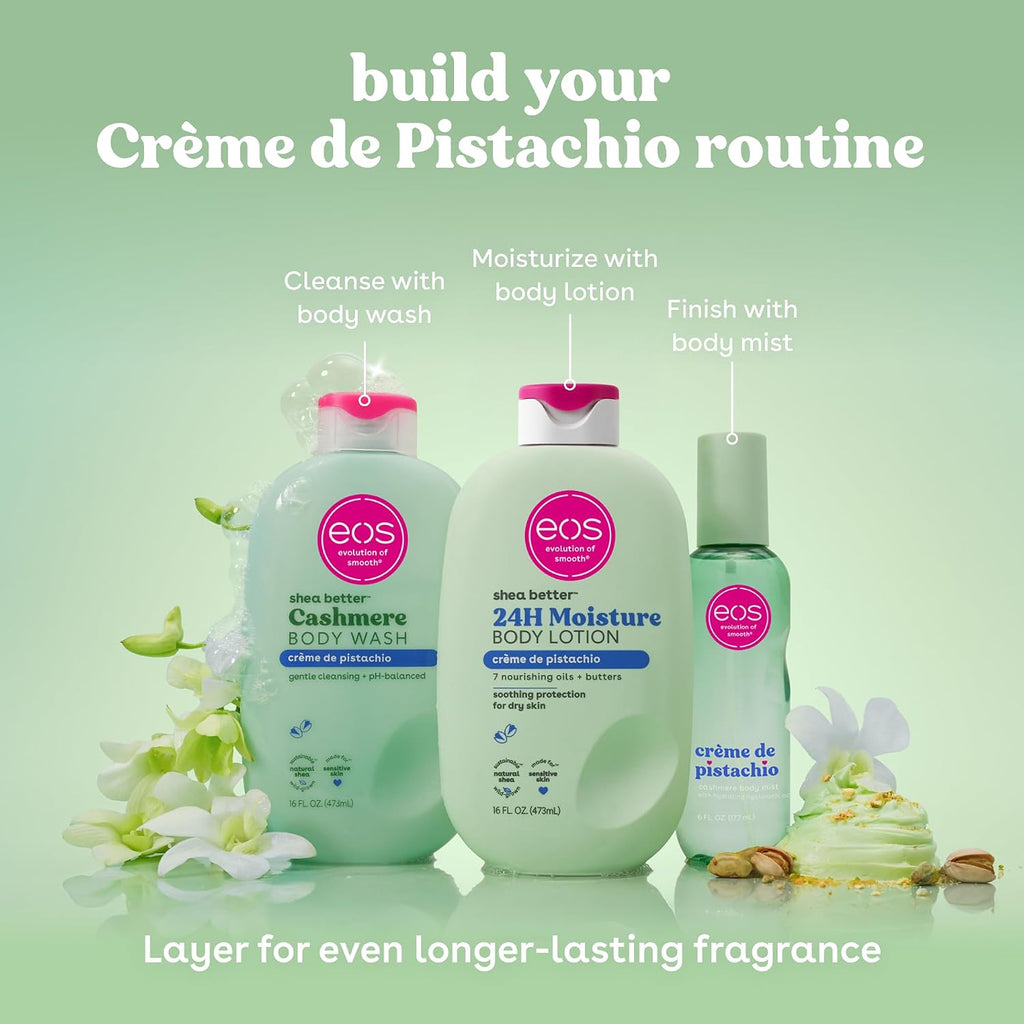 eos Cashmere Body Mist 177 ml / 6 oz | Crème de Pistachio
