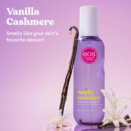 eos Cashmere Body Mist 177 ml / 6 oz | Vanilla Cashmere