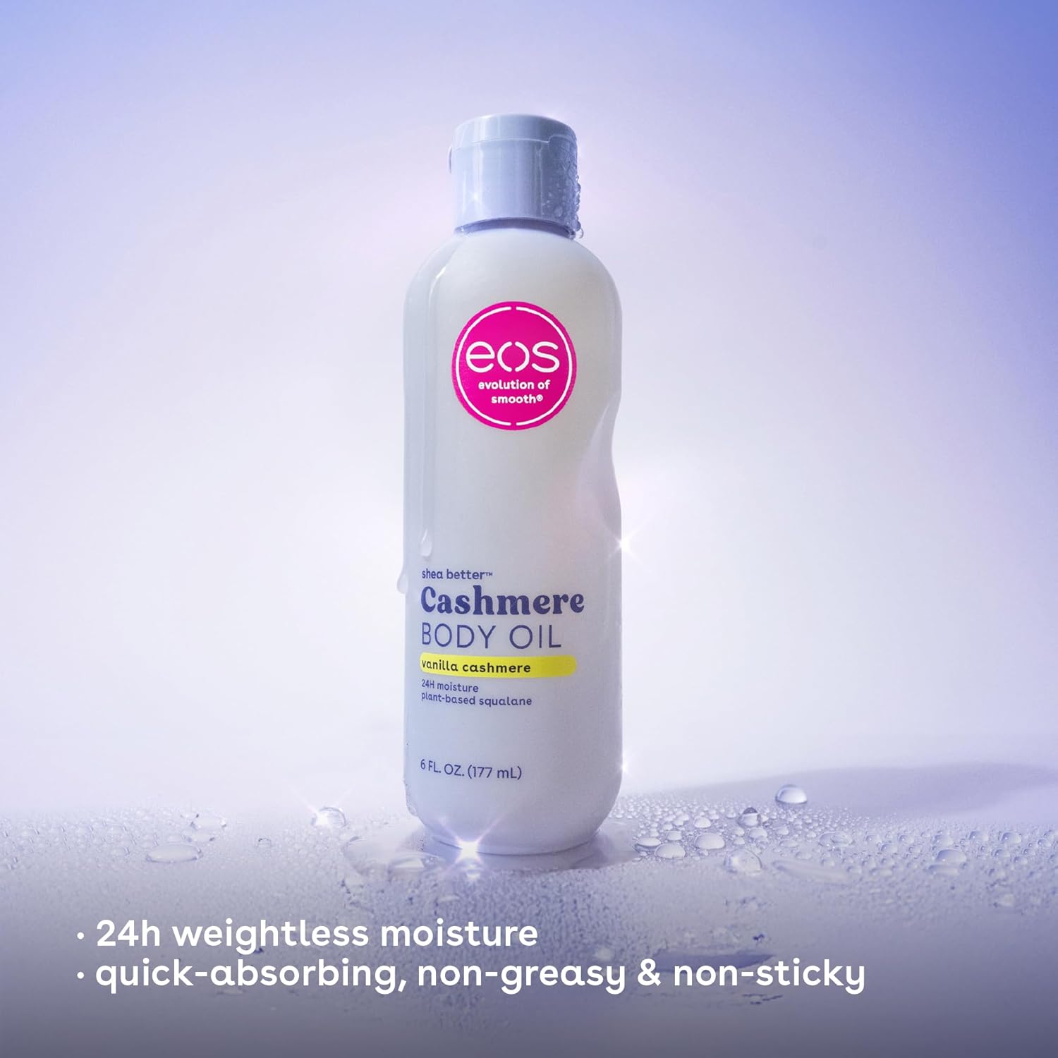 eos Cashmere Body Oil 177 ml / 6.0 oz | Vanilla Cashmere