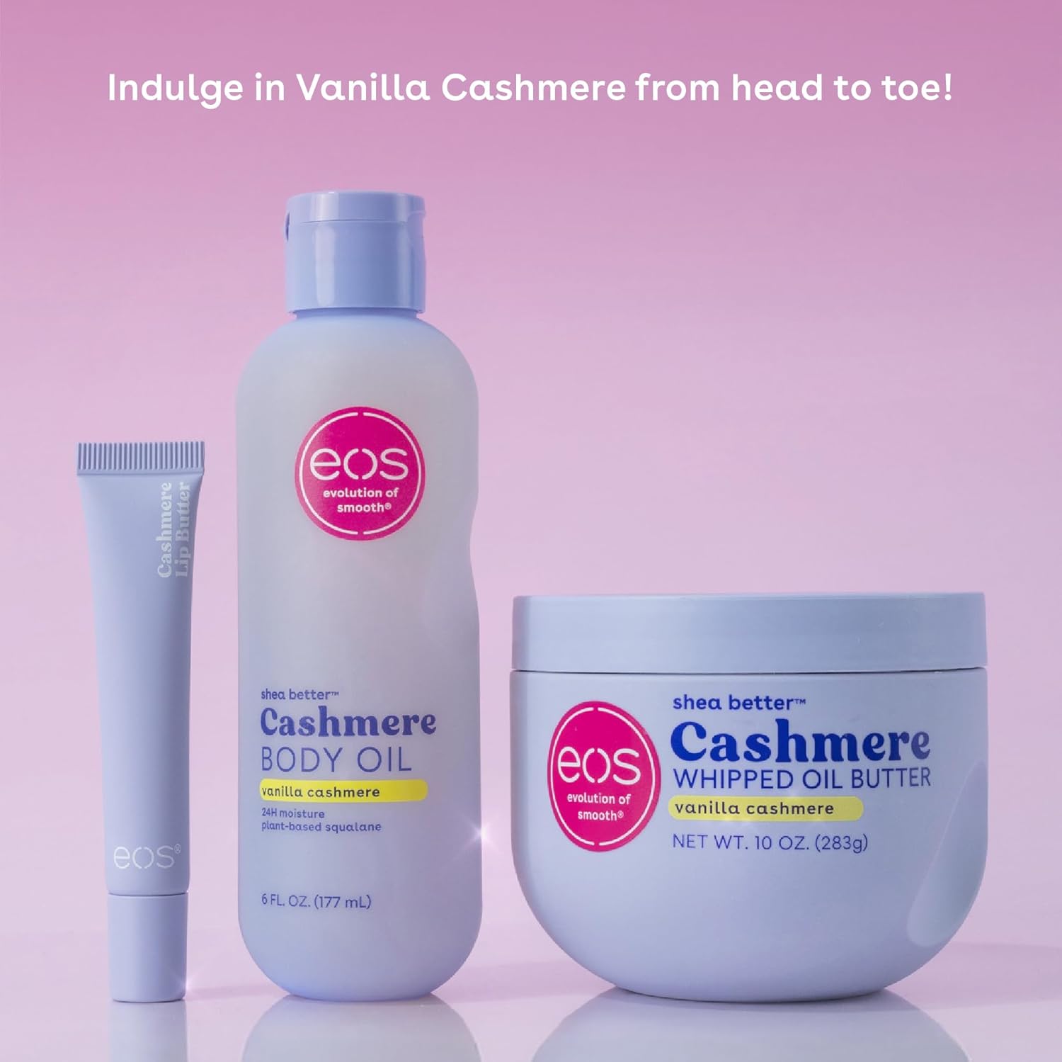 eos Cashmere Body Oil 177 ml / 6.0 oz | Vanilla Cashmere