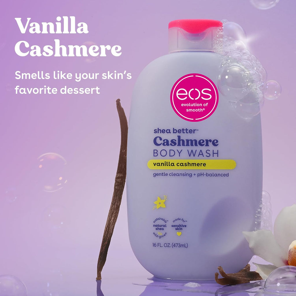 eos Cashmere Body Wash 473 ml / 16 oz | Vanilla Cashmere