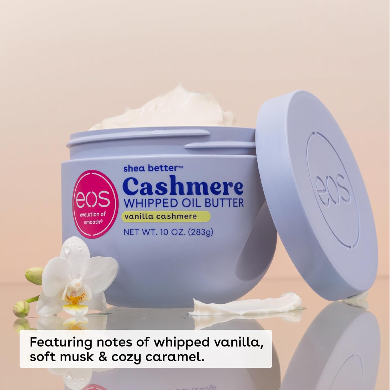 eos Cashmere Whipped Oil Body Butter 283 g / 10 oz | Vanilla Cashmere