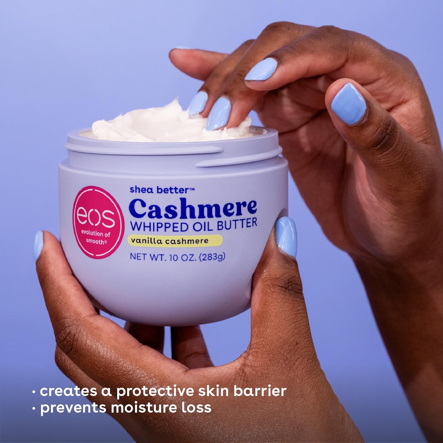 eos Cashmere Whipped Oil Body Butter 283 g / 10 oz | Vanilla Cashmere