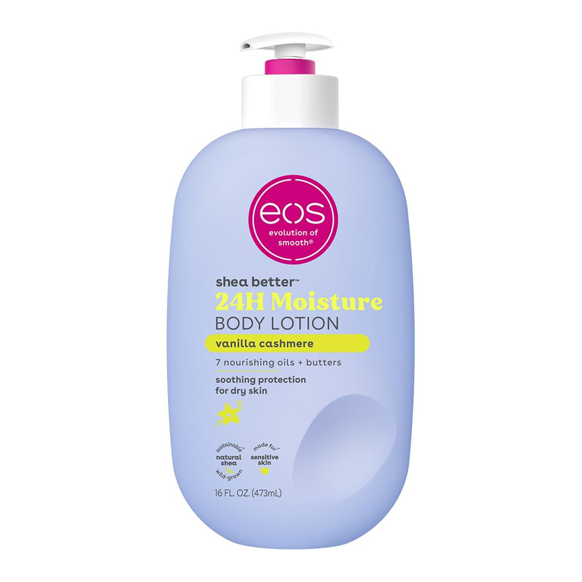 eos Shea Better 24H Moisture Body Lotion 473 ml / 16.0 oz | Vanilla Cashmere