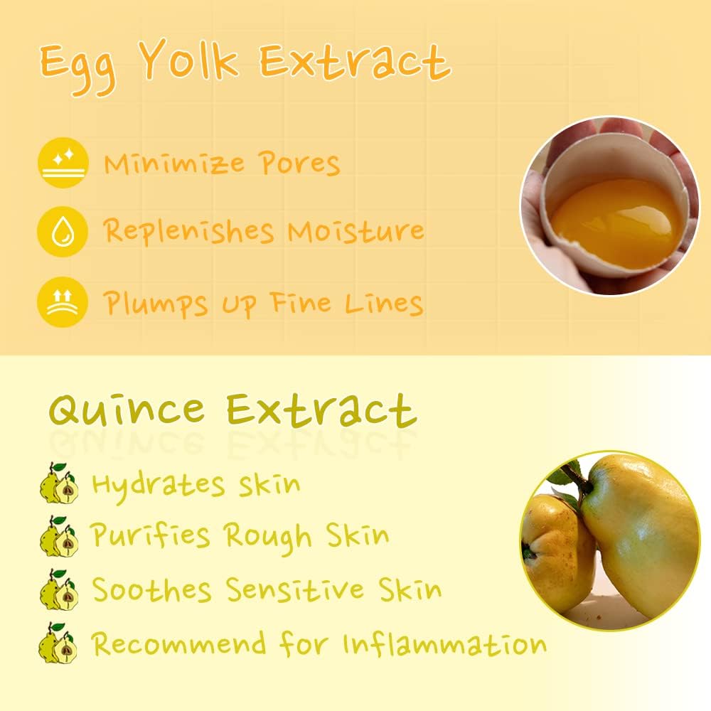 Esfolio Egg Essence Mask Sheet 25 ml x 1 Sheet
