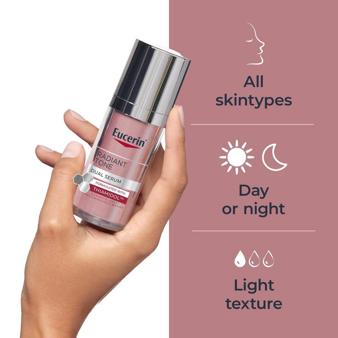Eucerin Radiant Tone Dual Serum Dark Spot Corrector 1.0 oz / 30 ml