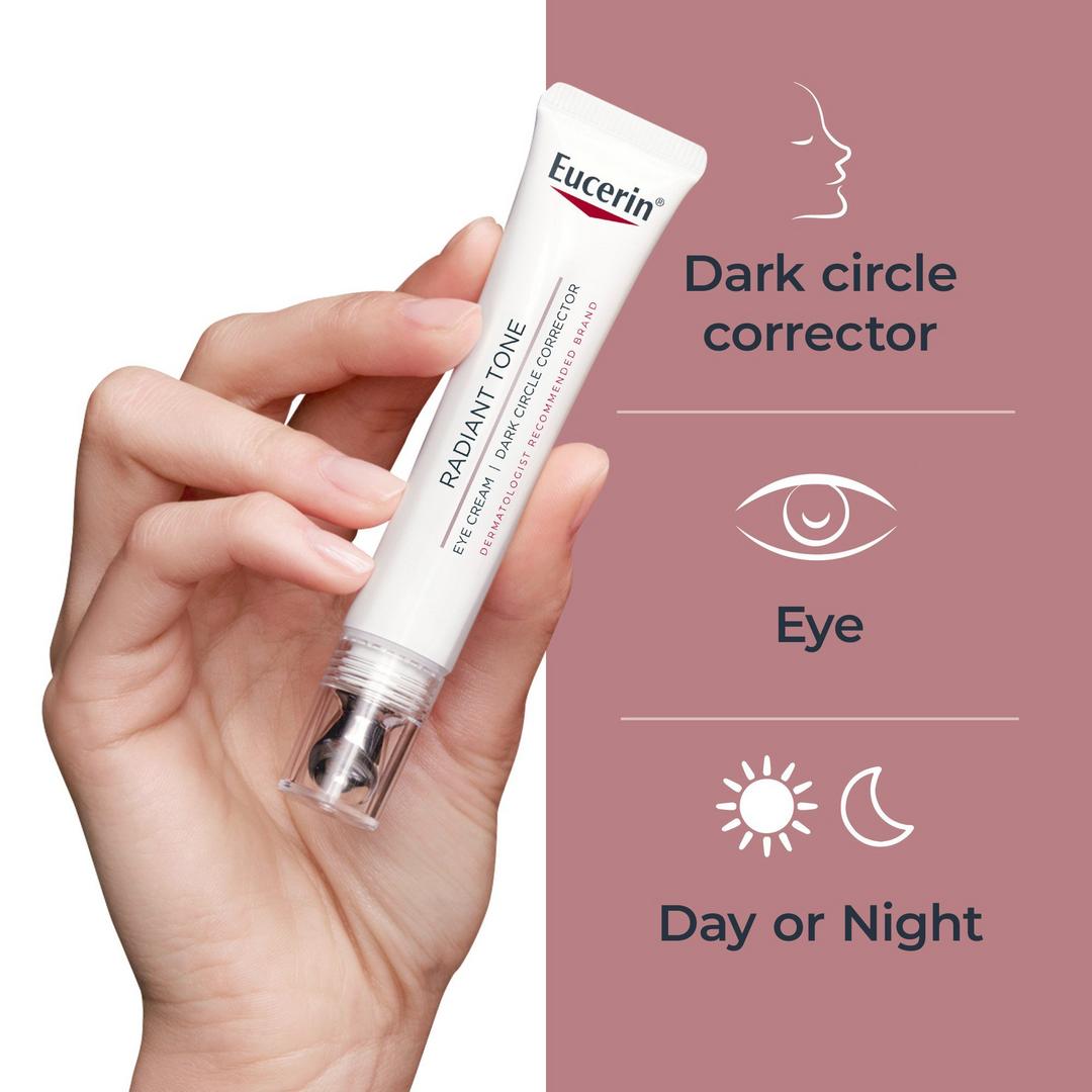 Eucerin Radiant Tone Eye Cream Dark Circle Corrector 0.5 oz / 15 ml