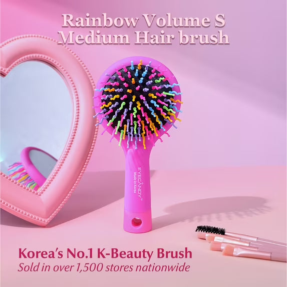 Eyecandy Rainbow Volume S Brush Medium | Black
