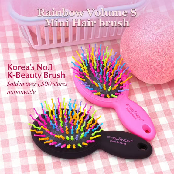 Eyecandy Rainbow Volume S Brush Mini | Pink