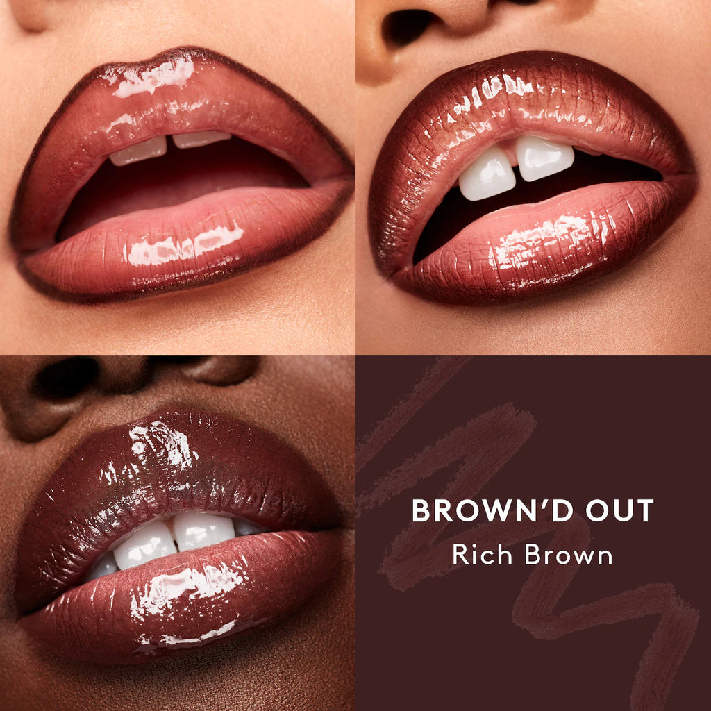 Fenty Beauty by Rihanna Berry Brown'd Pout Lip Liner + Gloss Stick Duo