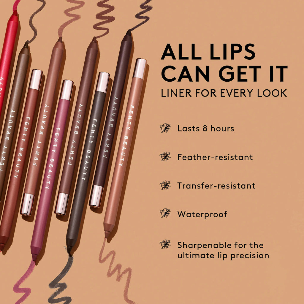 Fenty Beauty by Rihanna Berry Brown'd Pout Lip Liner + Gloss Stick Duo