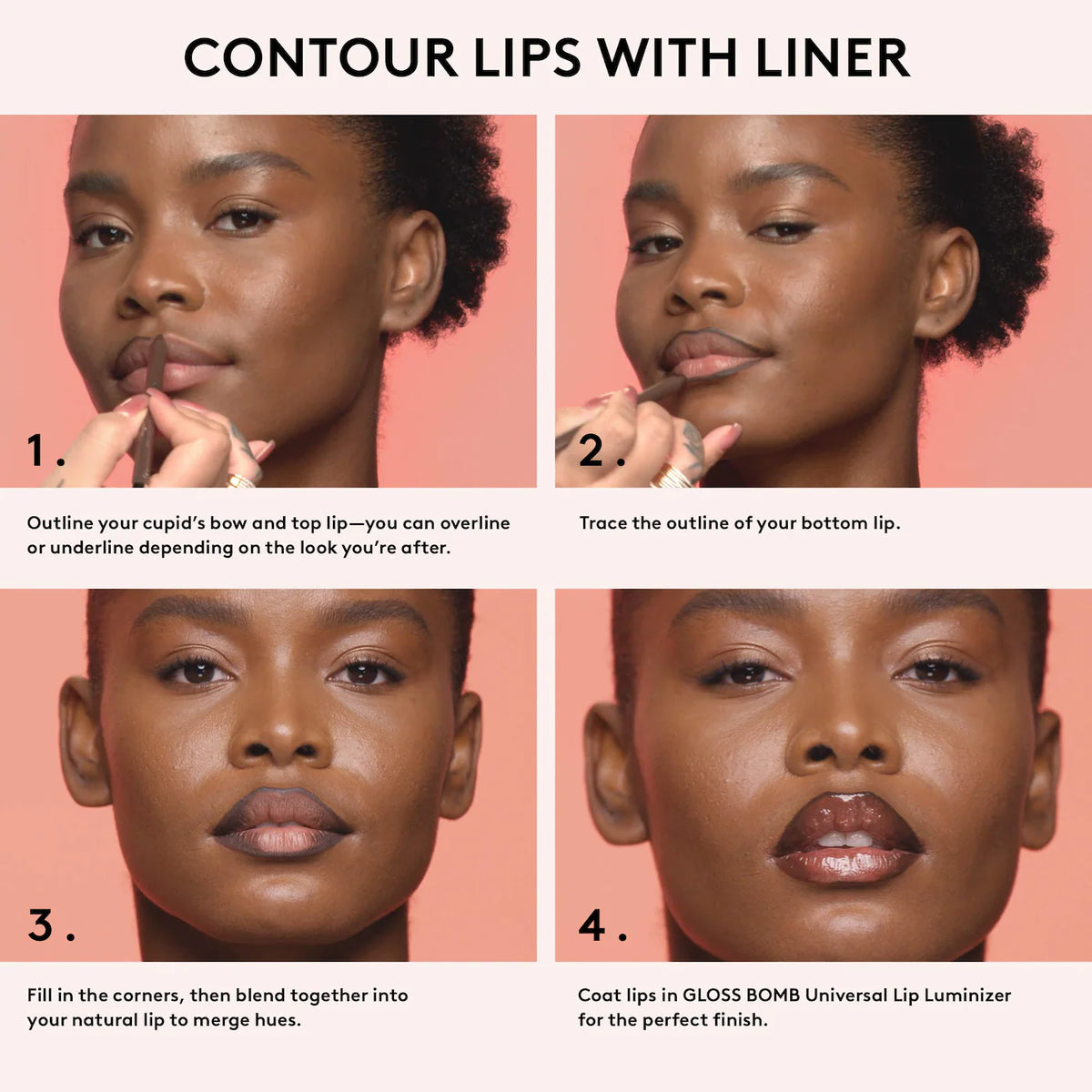 Fenty Beauty by Rihanna Berry Brown'd Pout Lip Liner + Gloss Stick Duo