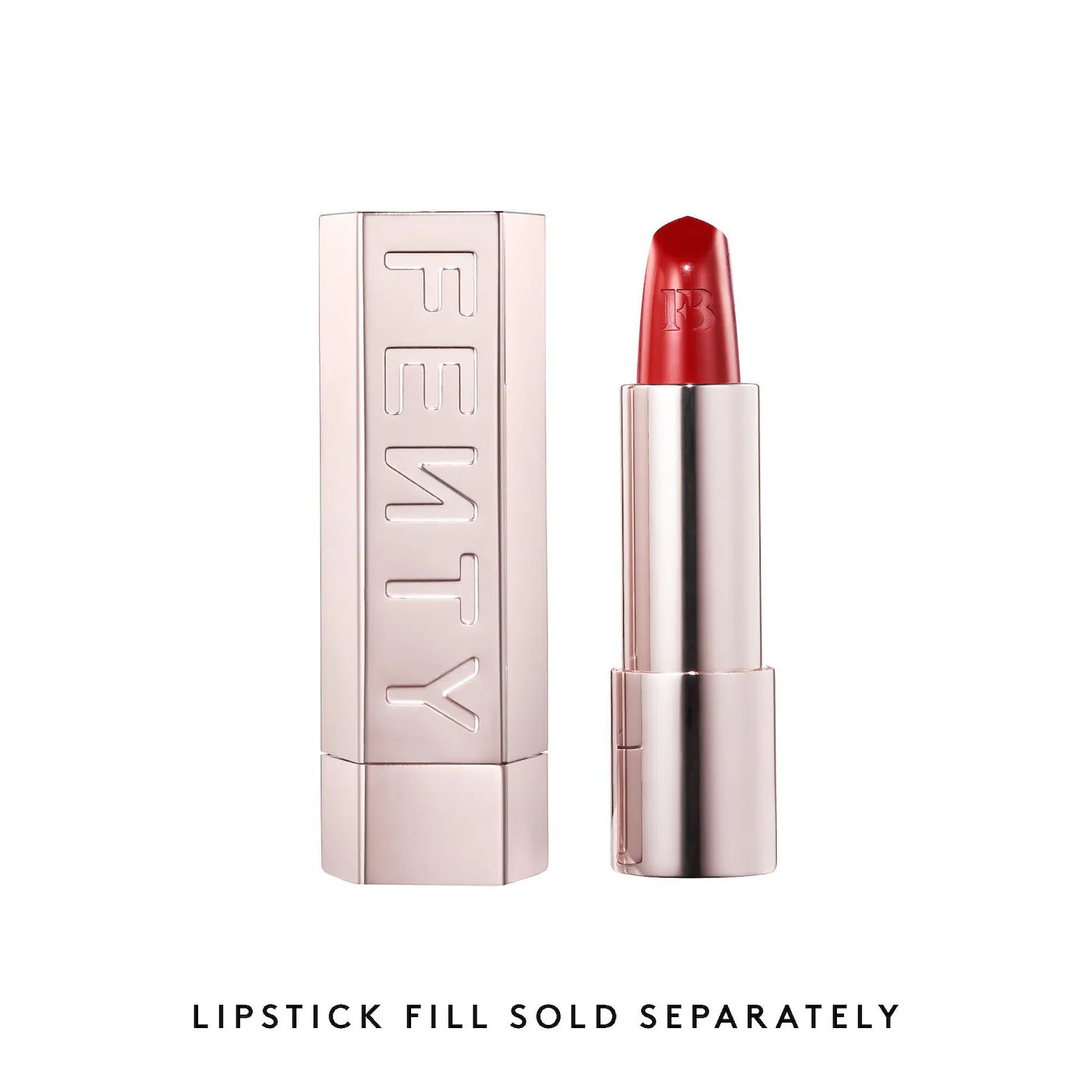 Fenty Beauty Fenty Icon The Case Semi-Matte Refillable Lipstick (Solo Case)