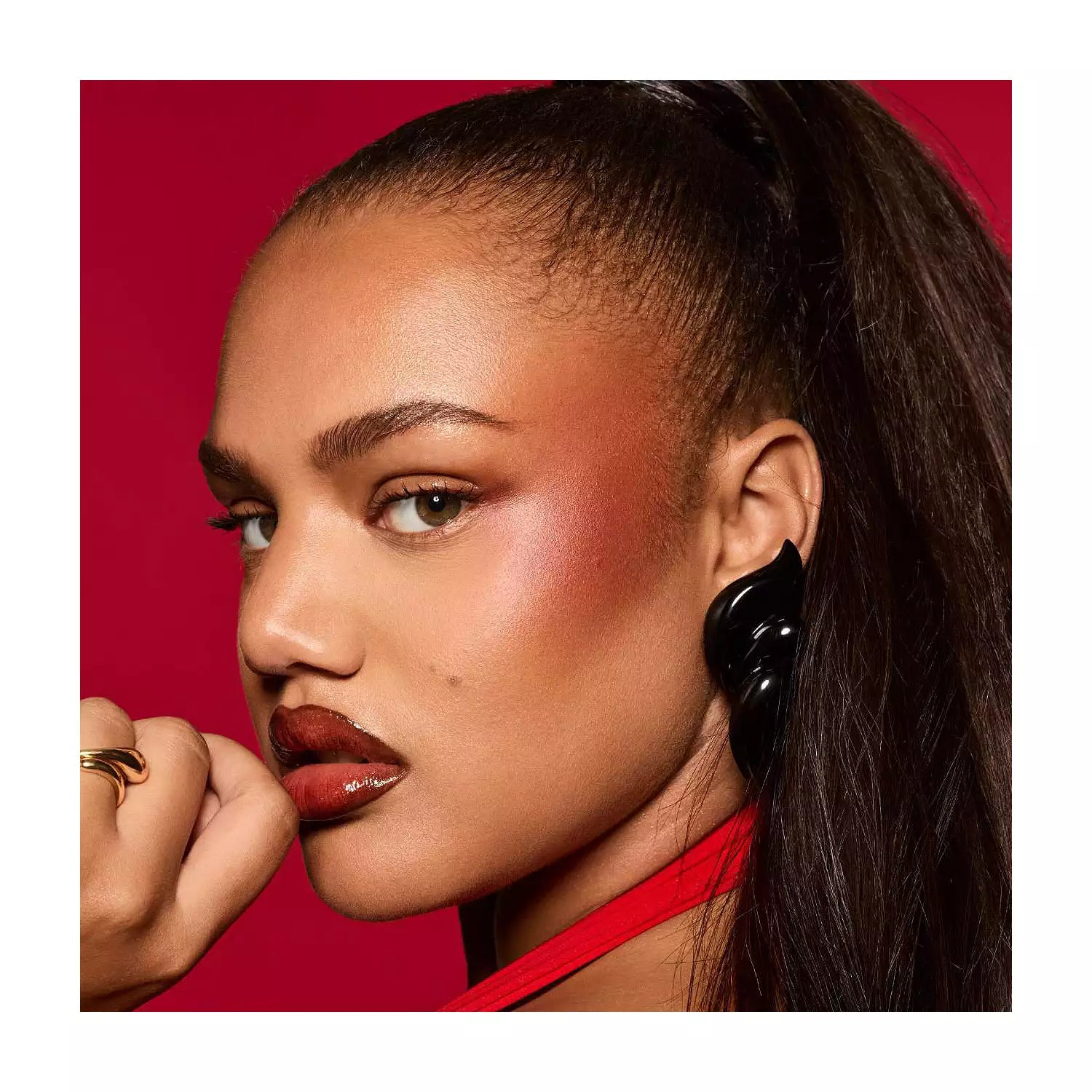 Fenty Beauty Chocolate Cherriez 2-Piece Lip Set + Pouch