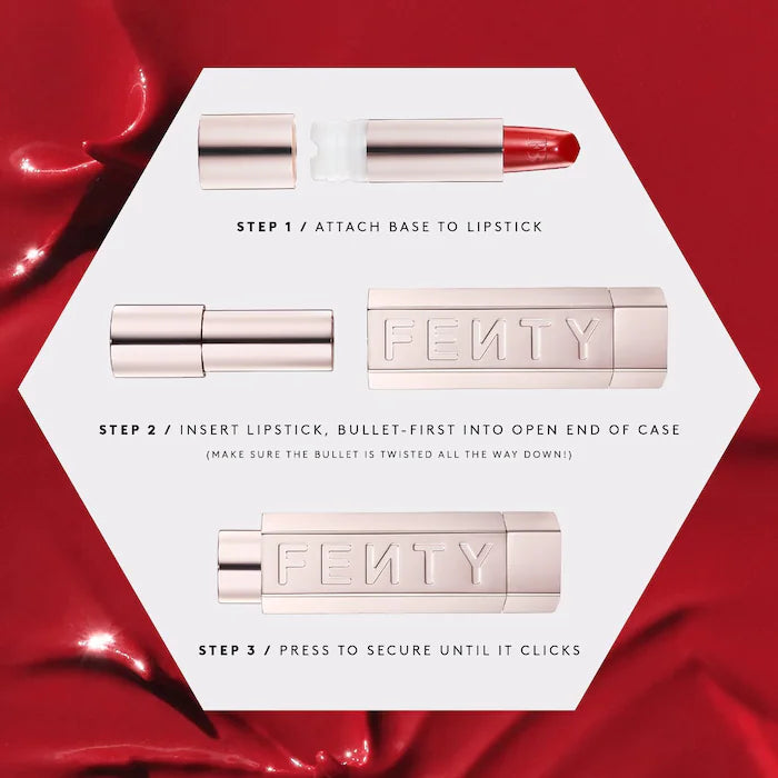 Fenty Beauty Fenty Icon The Fill: Semi Matte Lipstick (No incluye case) | 14 Freak-Went Fly'r