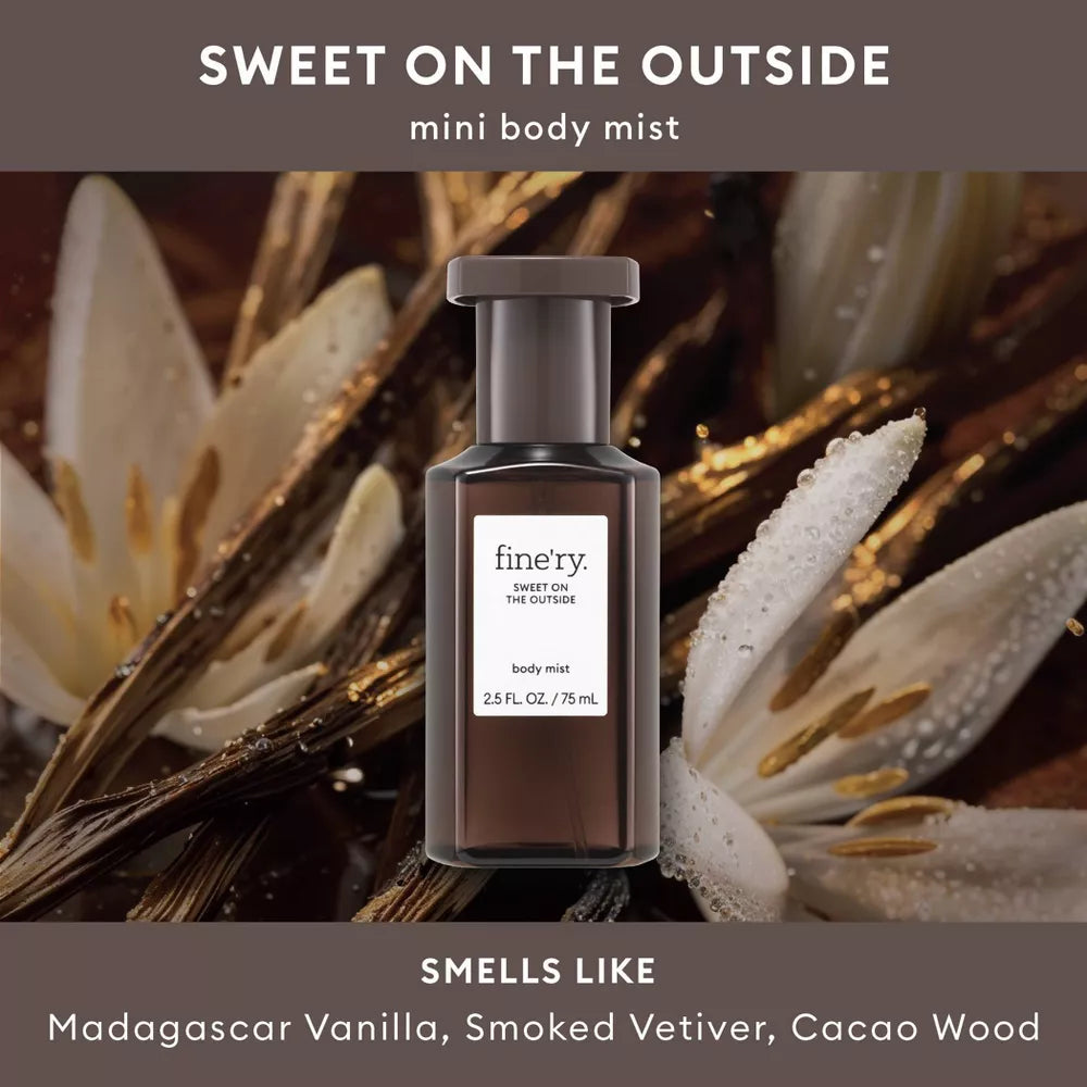 fine'ry. Sweet On The Outside Body Mist Mini 75 ml / 2.5 oz