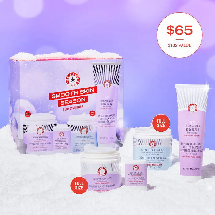 First Aid Beauty Smooth Skin Season Body Essentials Set