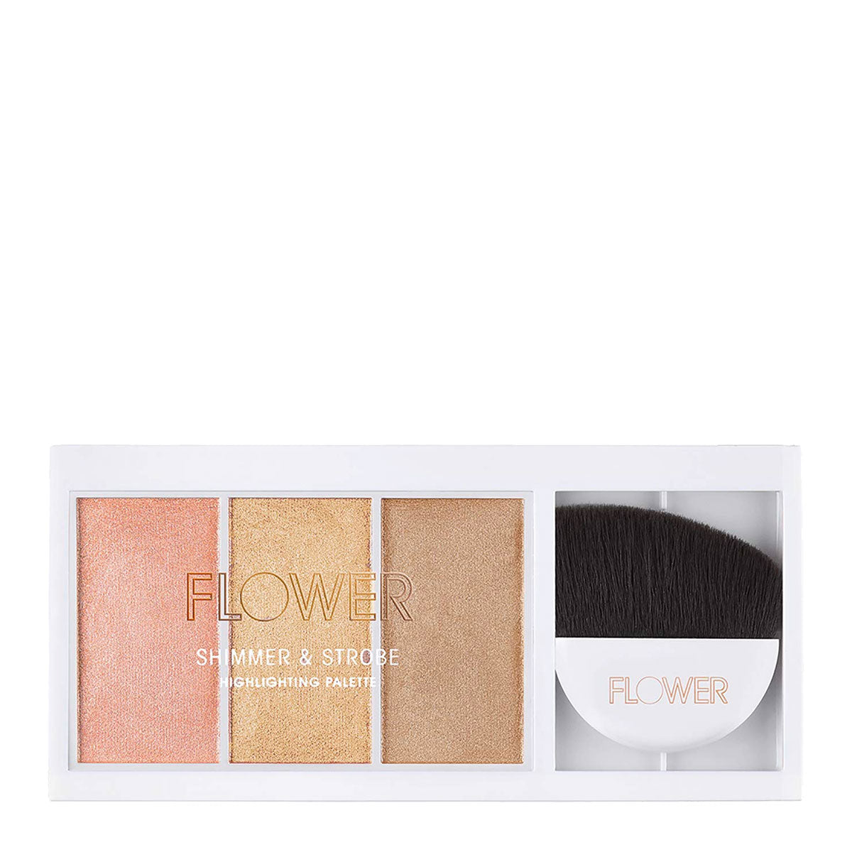 Flower Beauty Shimmer & Strobe Highlighting Palette | Champagne Shimmer