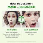 FULLY Green Tomato Pore Clay Mask Cleanser 120 ml / 4.05 oz