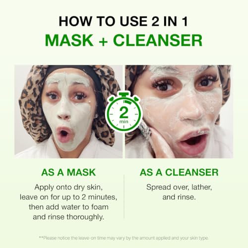 FULLY Green Tomato Pore Clay Mask Cleanser 120 ml / 4.05 oz