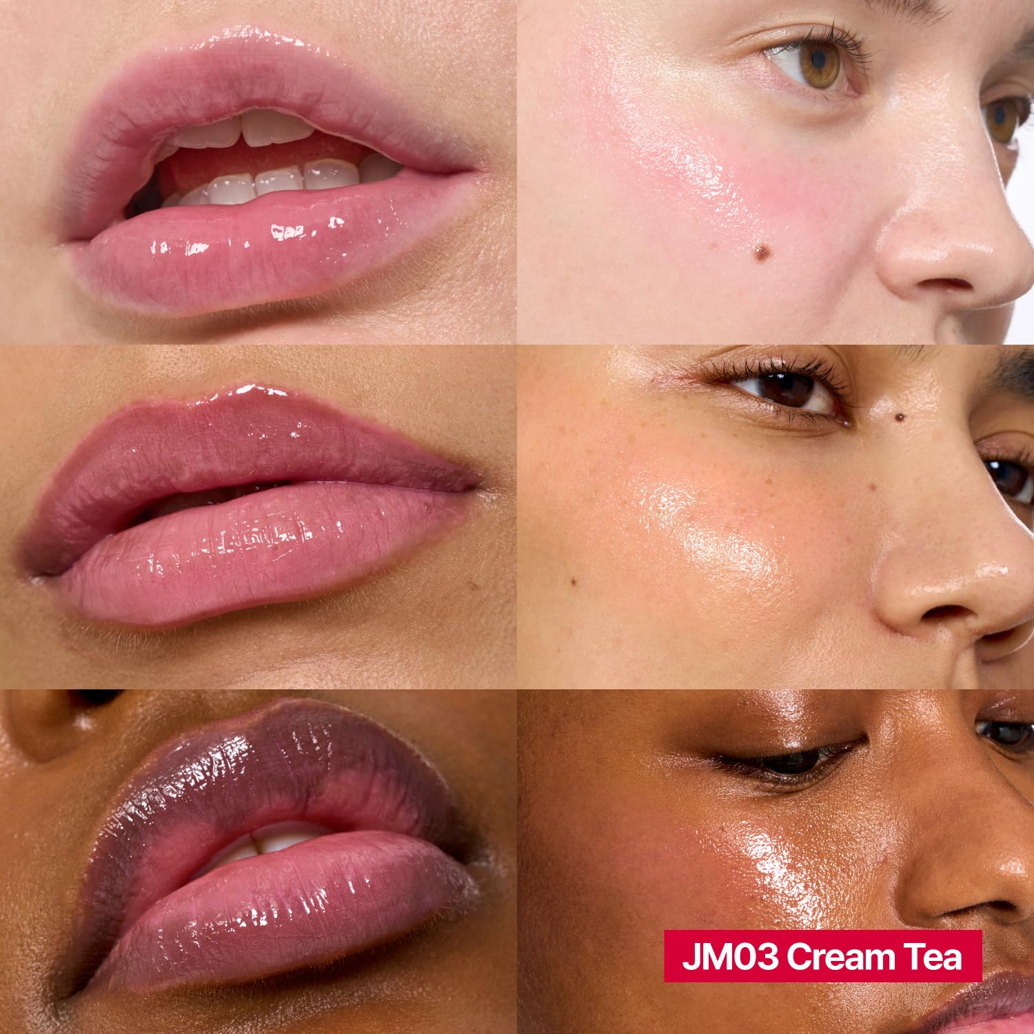 fwee Lip&Cheek Glowy Jelly Pot + Keychain | JM03 Cream Tea