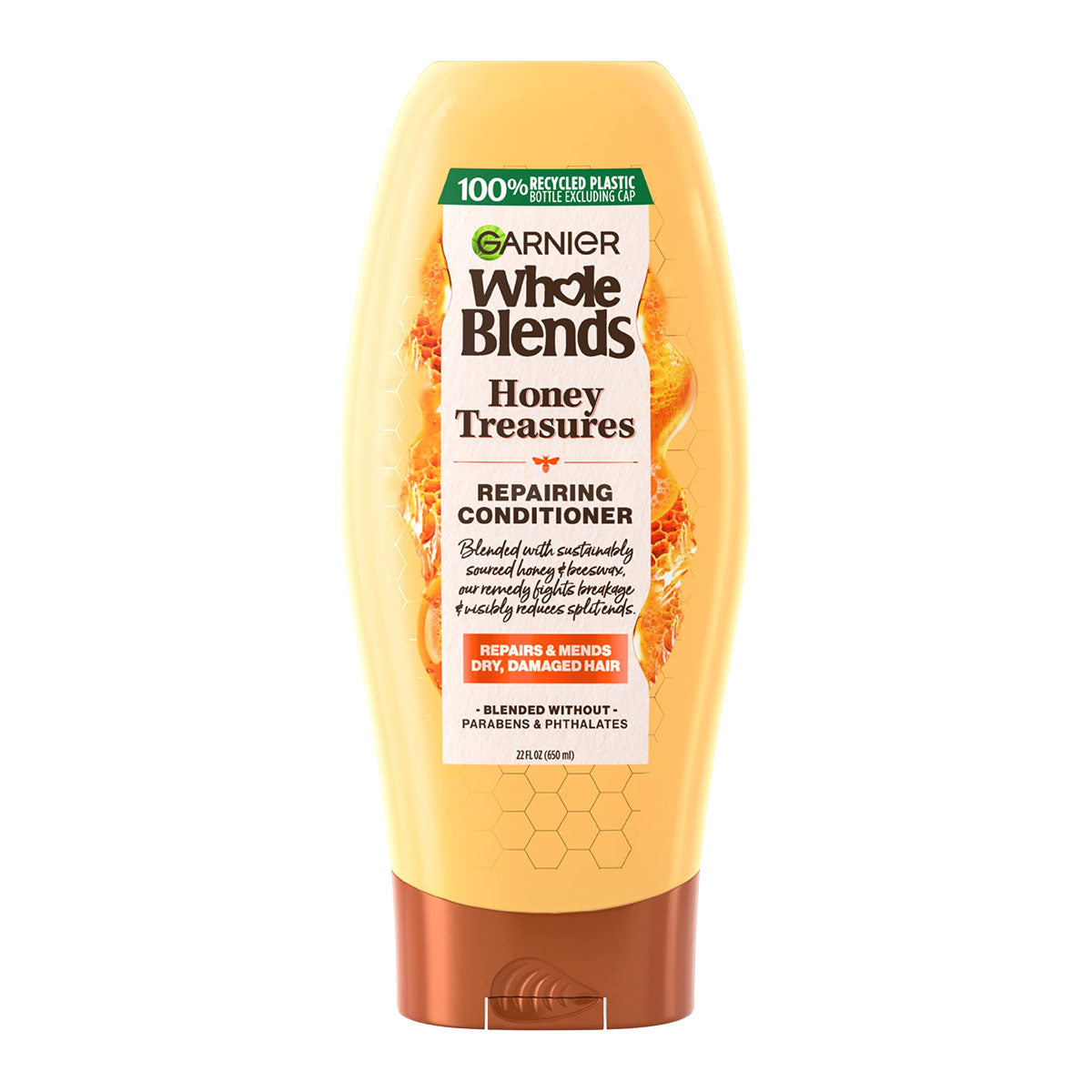 Garnier Whole Blends Honey Treasures Repairing Conditioner 370 ml / 12.5 oz