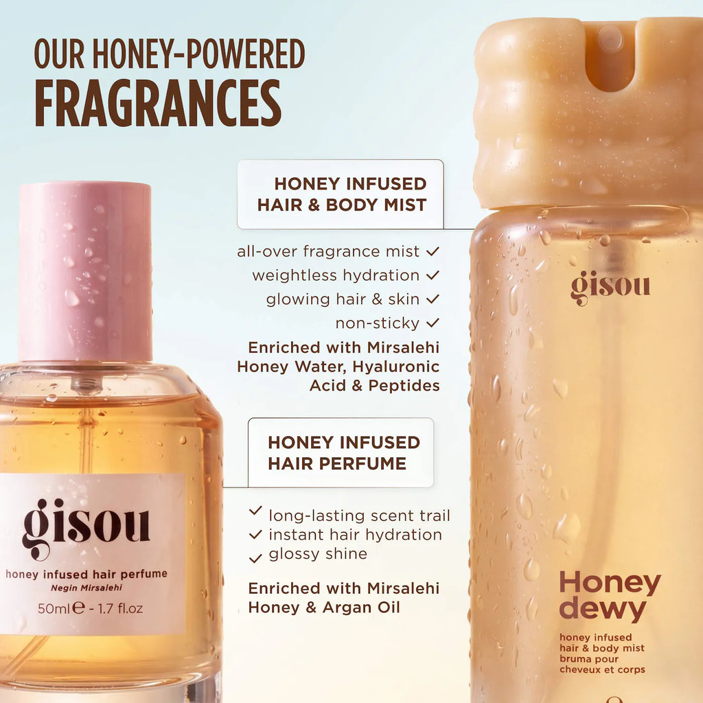 Gisou Honey Dewy Honey Infused Hair & Body Mist 100 ml / 3.38 oz
