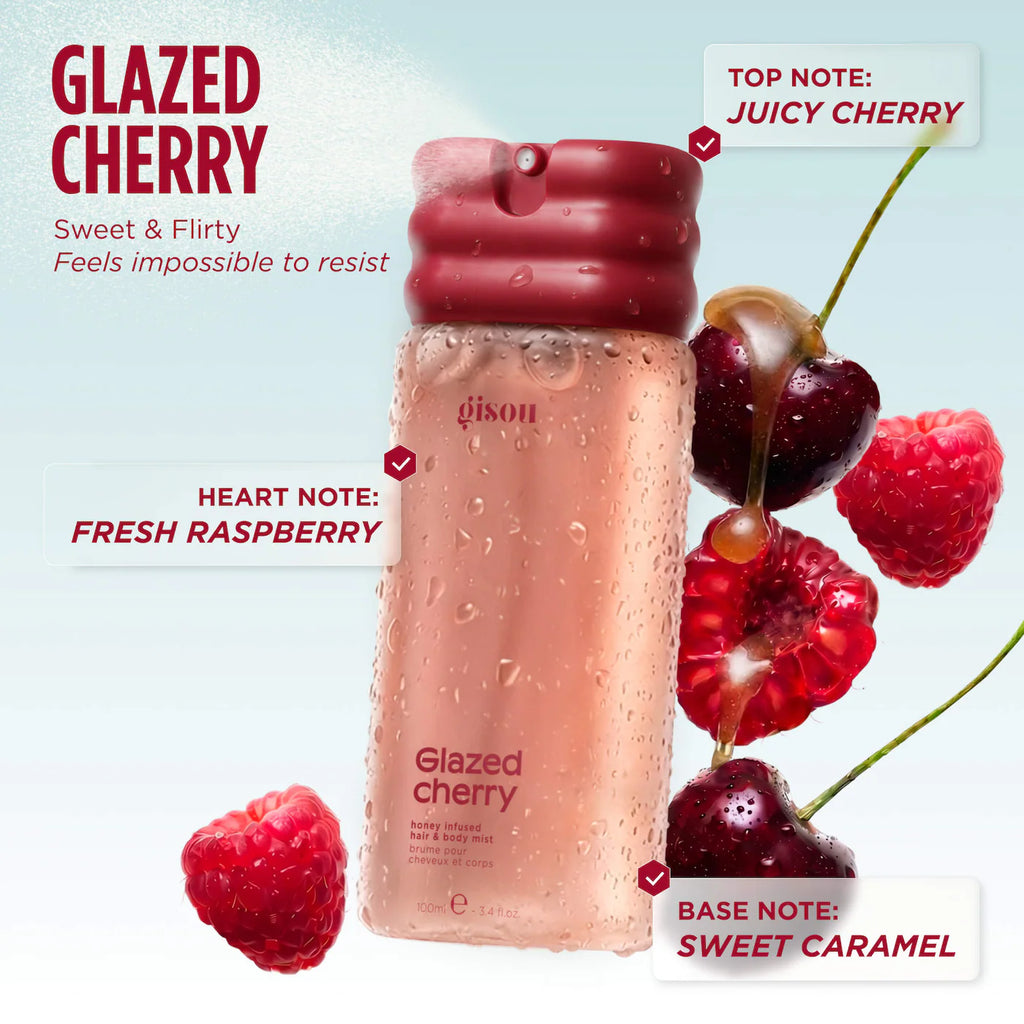 Gisou Glazed Cherry Honey Infused Hair & Body Mist 100 ml / 3.4 oz