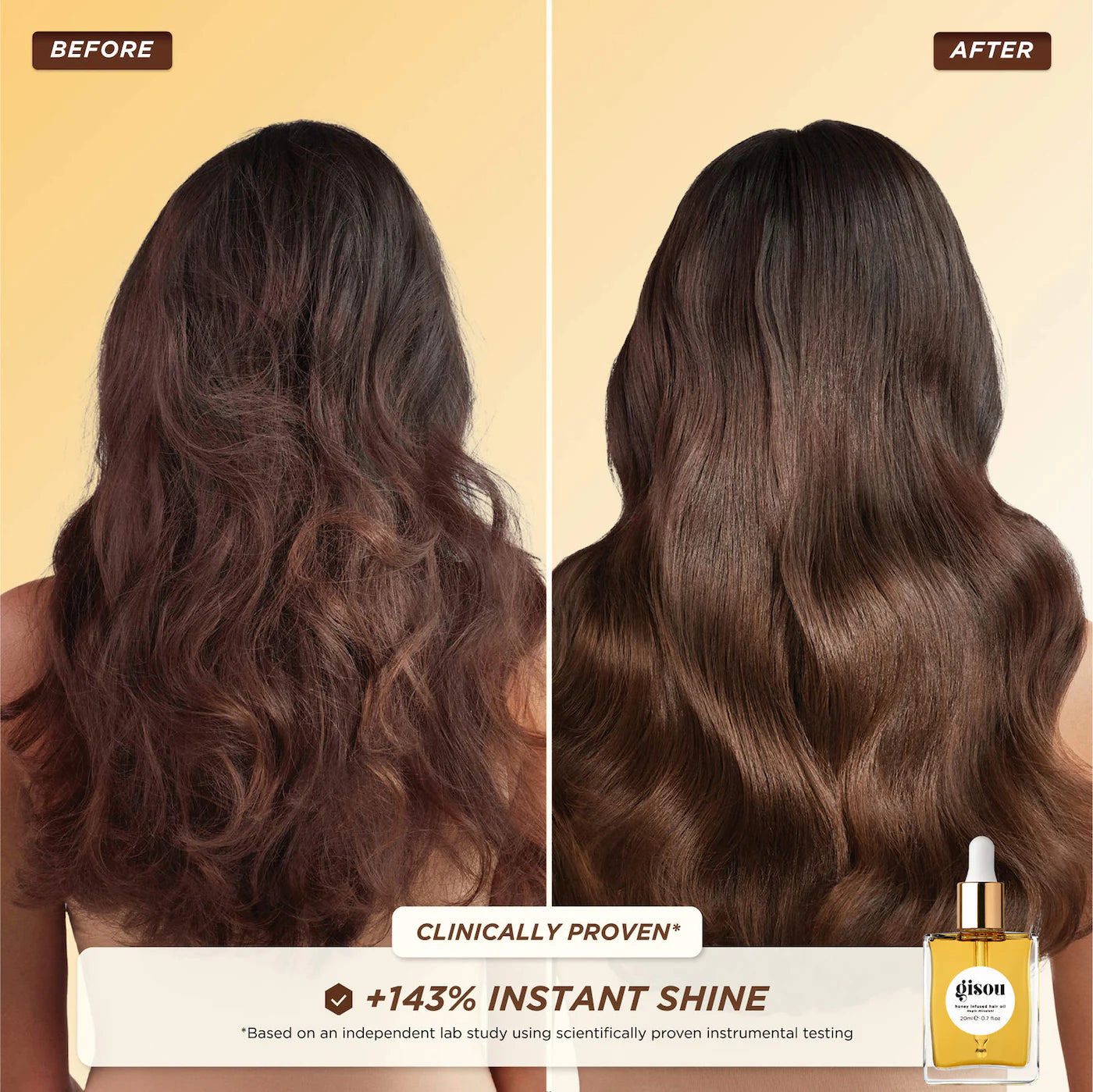 Gisou Glossy & Glazed Hair & Lip Oil Gift Set