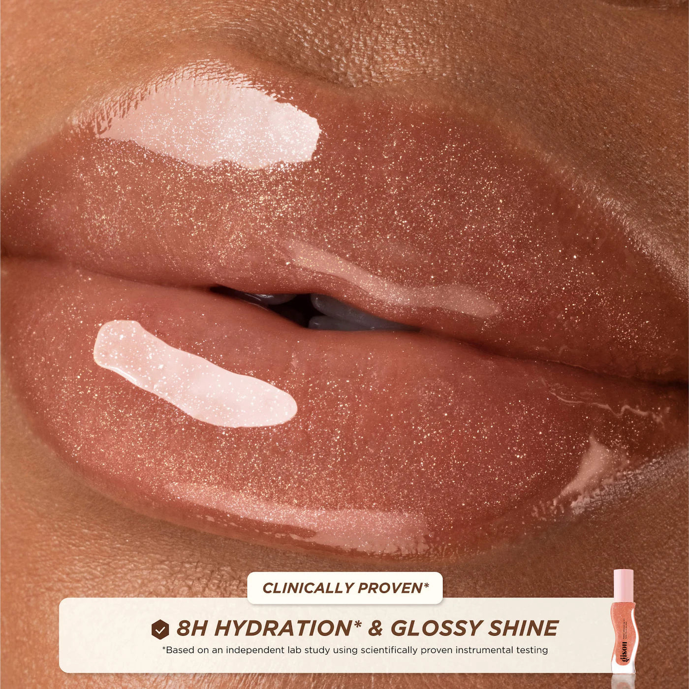 Gisou Glossy & Glazed Hair & Lip Oil Gift Set