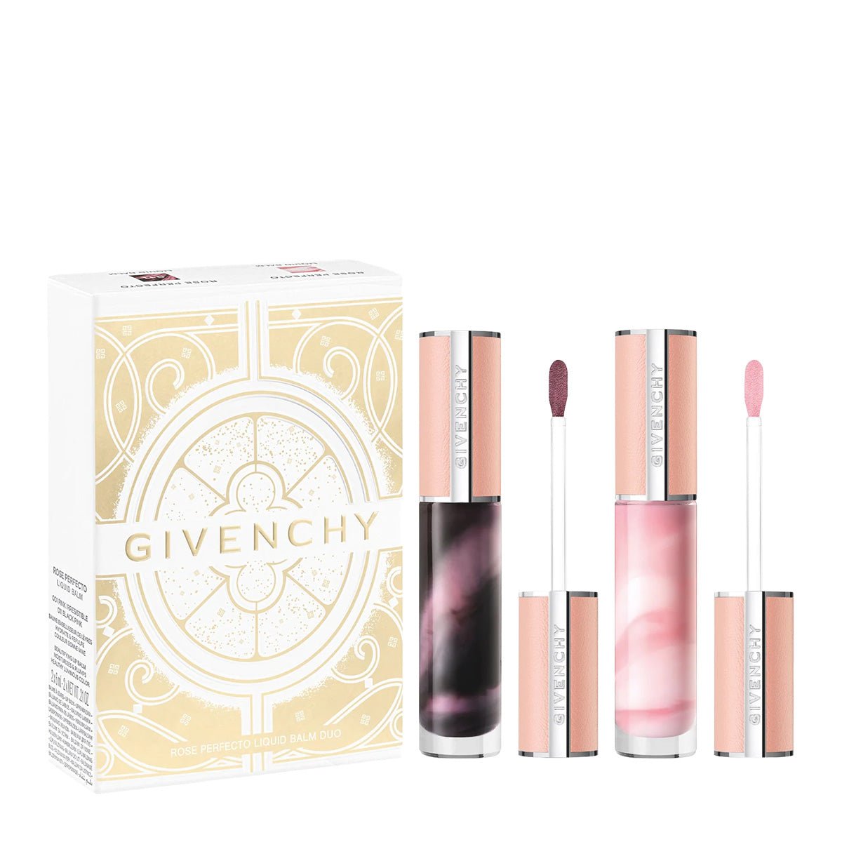 Givenchy Limited Edition Rose Perfecto Tinted Liquid Balm Duo Set
