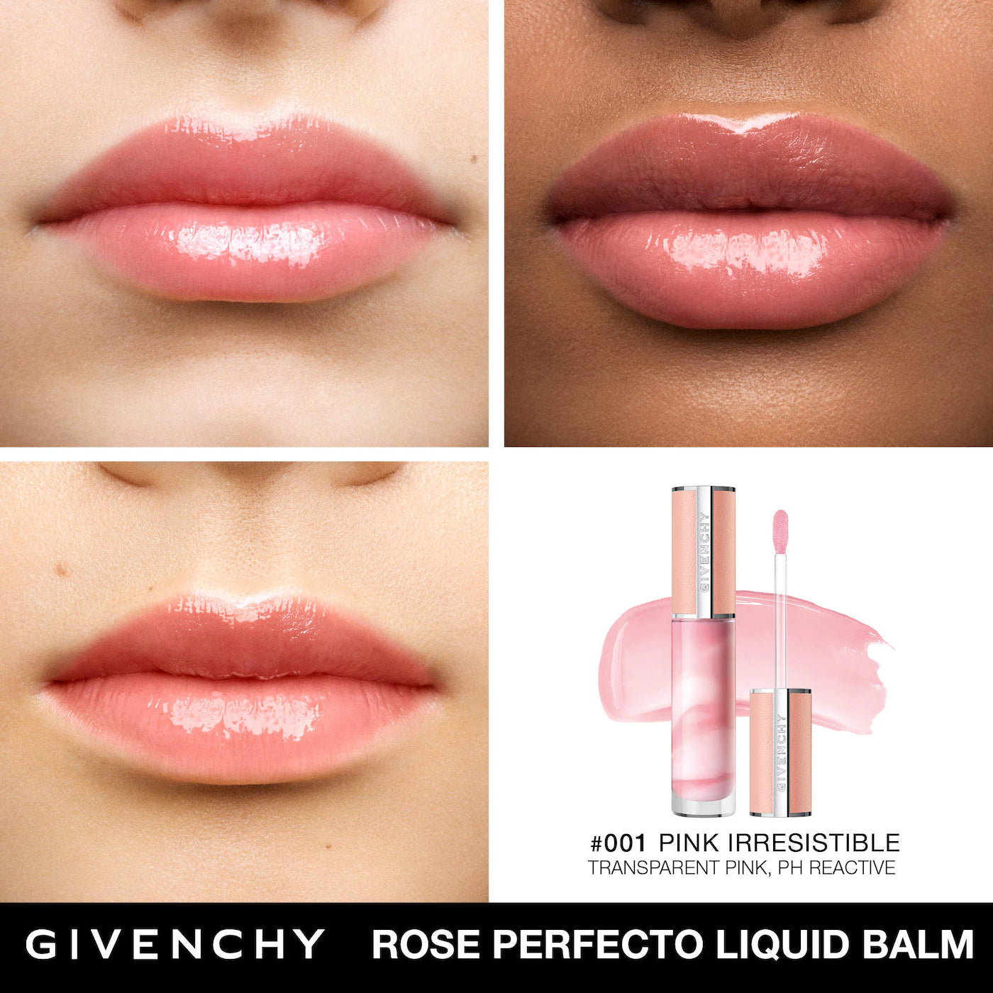 Givenchy Limited Edition Rose Perfecto Tinted Liquid Balm Duo Set