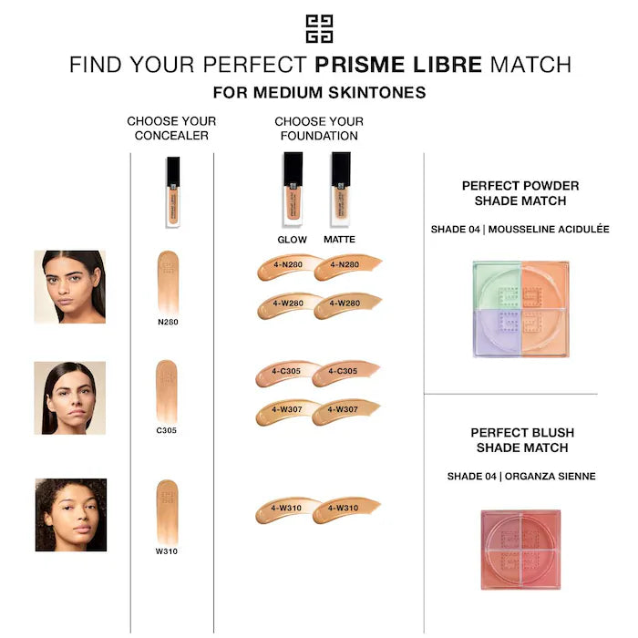 Givenchy Prisme Libre Loose Setting and Finishing Powder Mini | 04 Medium