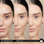 Givenchy Prisme Libre Blurring & Color-Correcting Matte Pressed Powder | 02 Satin Blanc