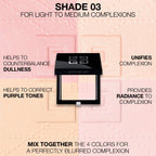 Givenchy Prisme Libre Blurring & Color-Correcting Matte Pressed Powder | 03 Voile Rose