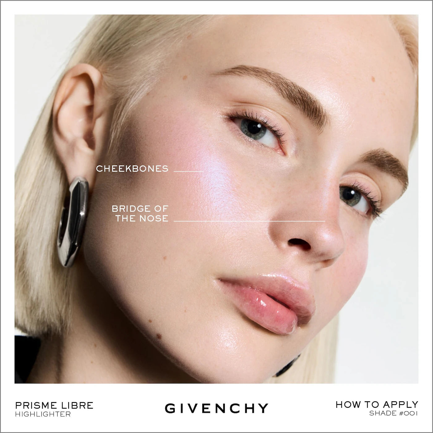 Givenchy Prisme Libre Strobing & Illuminating Highlighter Powder | 001 Lilac Pink