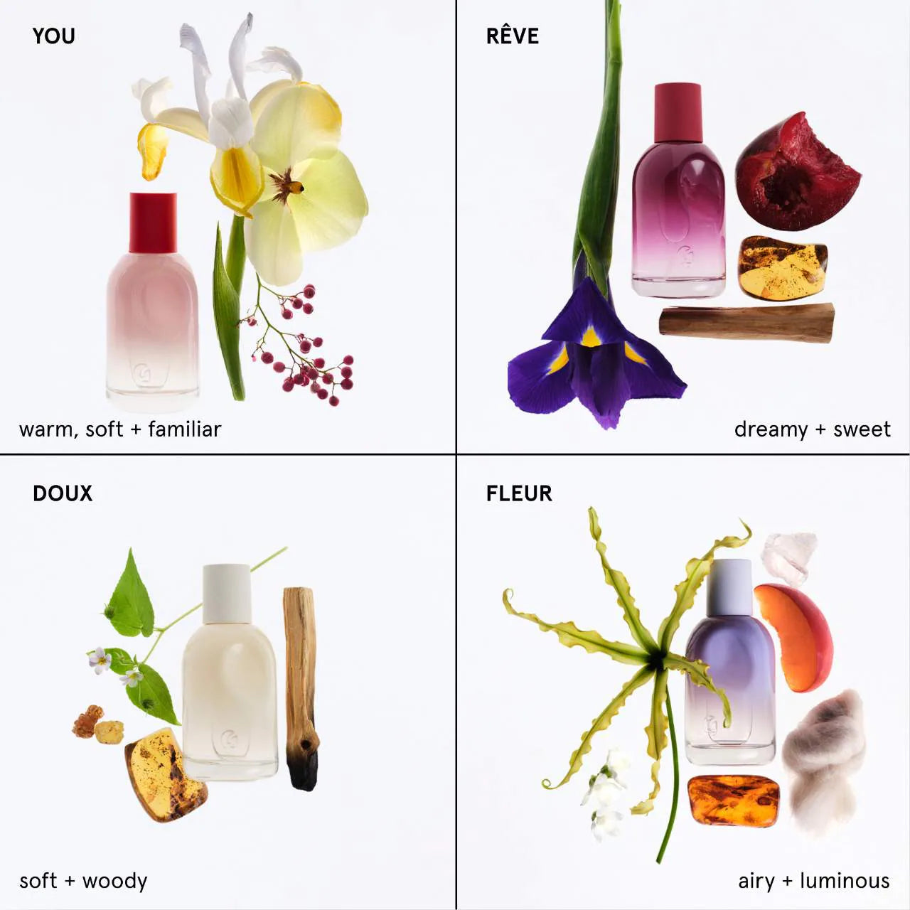 Glossier You Fleur Eau de Parfum Travel Spray 0.27 oz / 8 ml