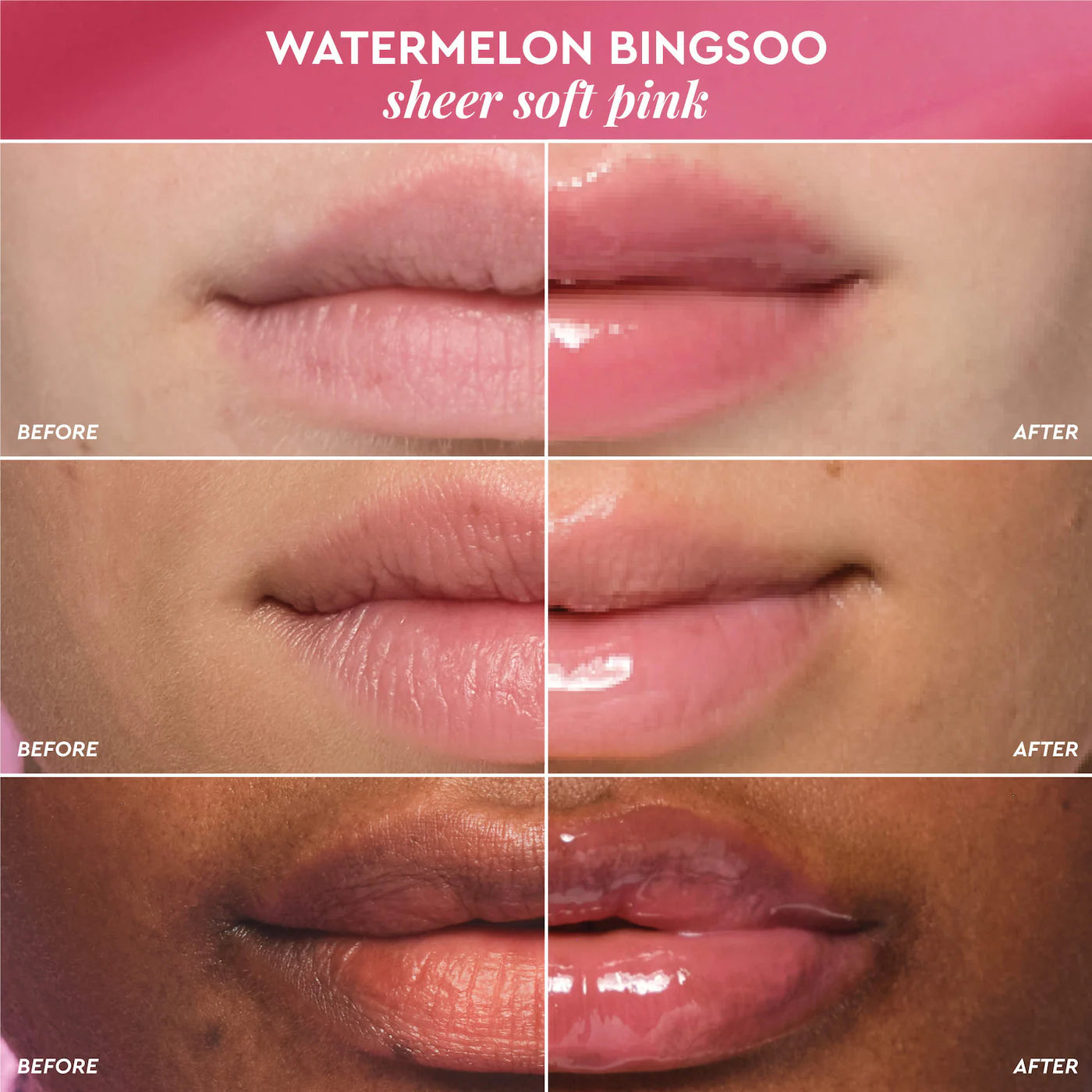 Glow Recipe Glass Balm Lip Treatment 0.52 oz / 15 g | Watermelon Bingsoo