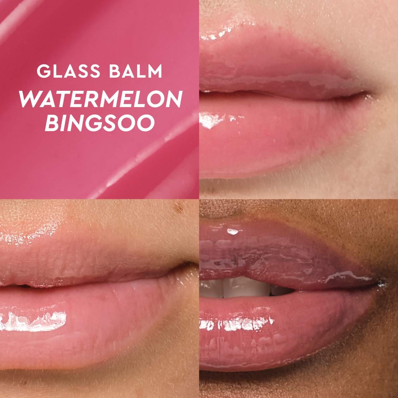 Glow Recipe Glass Balm Lip Treatment 0.52 oz / 15 g | Watermelon Bingsoo