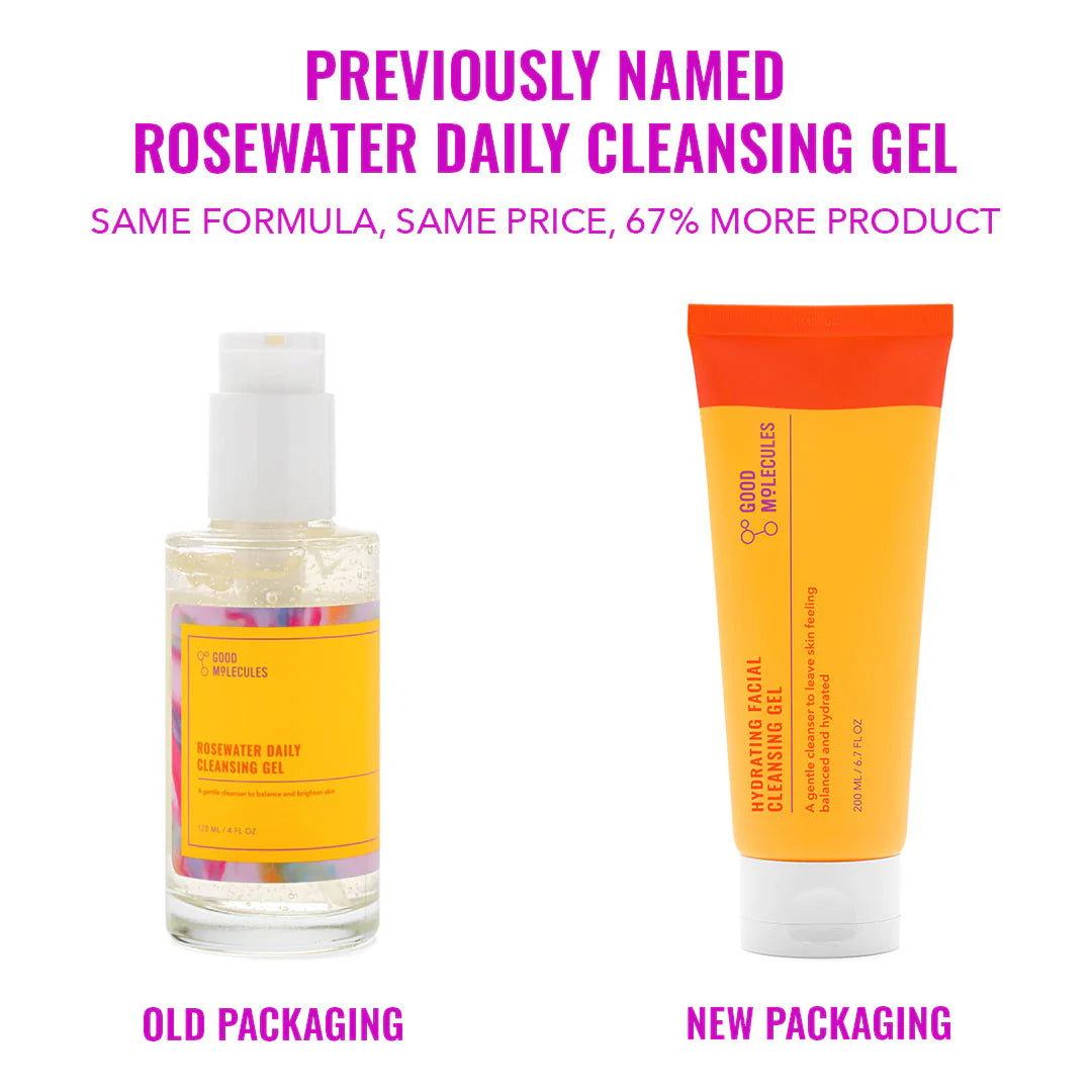 Good Molecules Hydrating Facial Cleansing Gel 200 ml / 6.7 oz