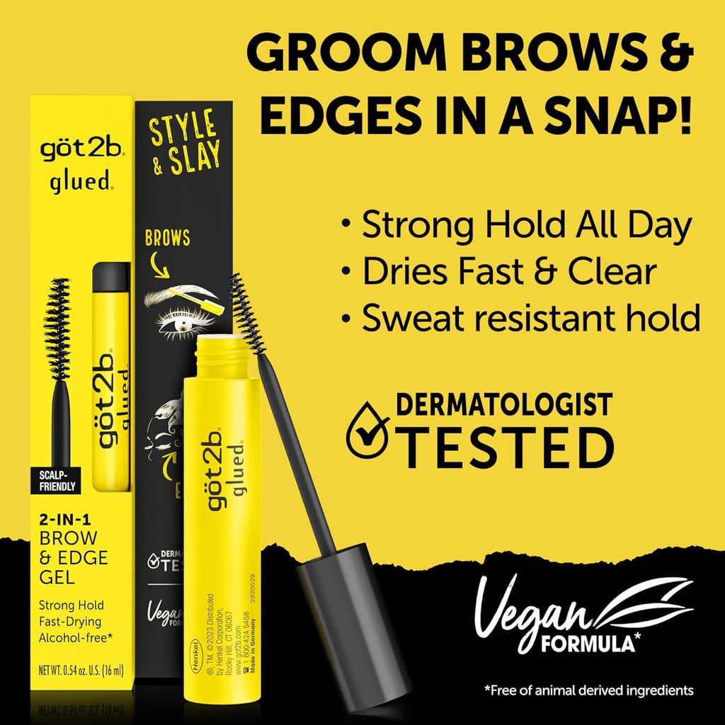 Got2b Glued 2-in-1 Brow & Edge Gel